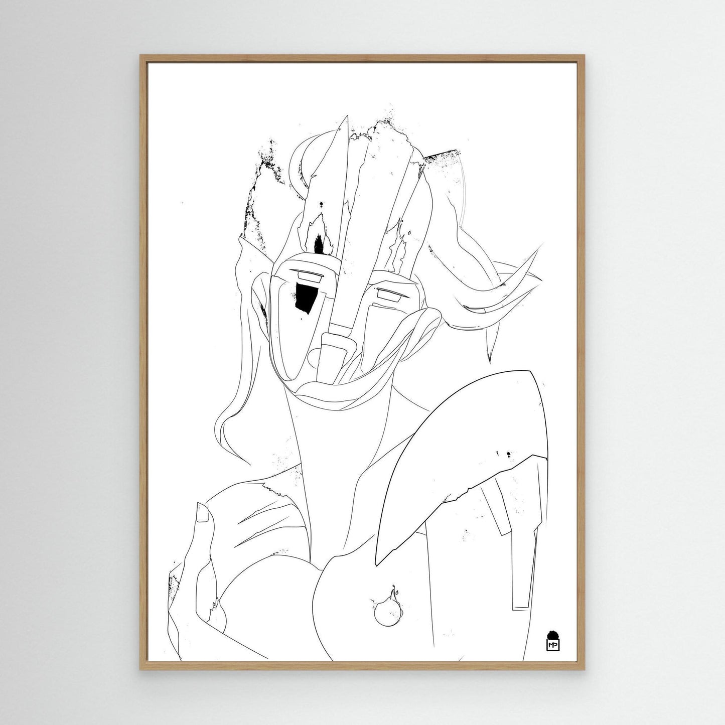 MADONE FACE OUTLINE