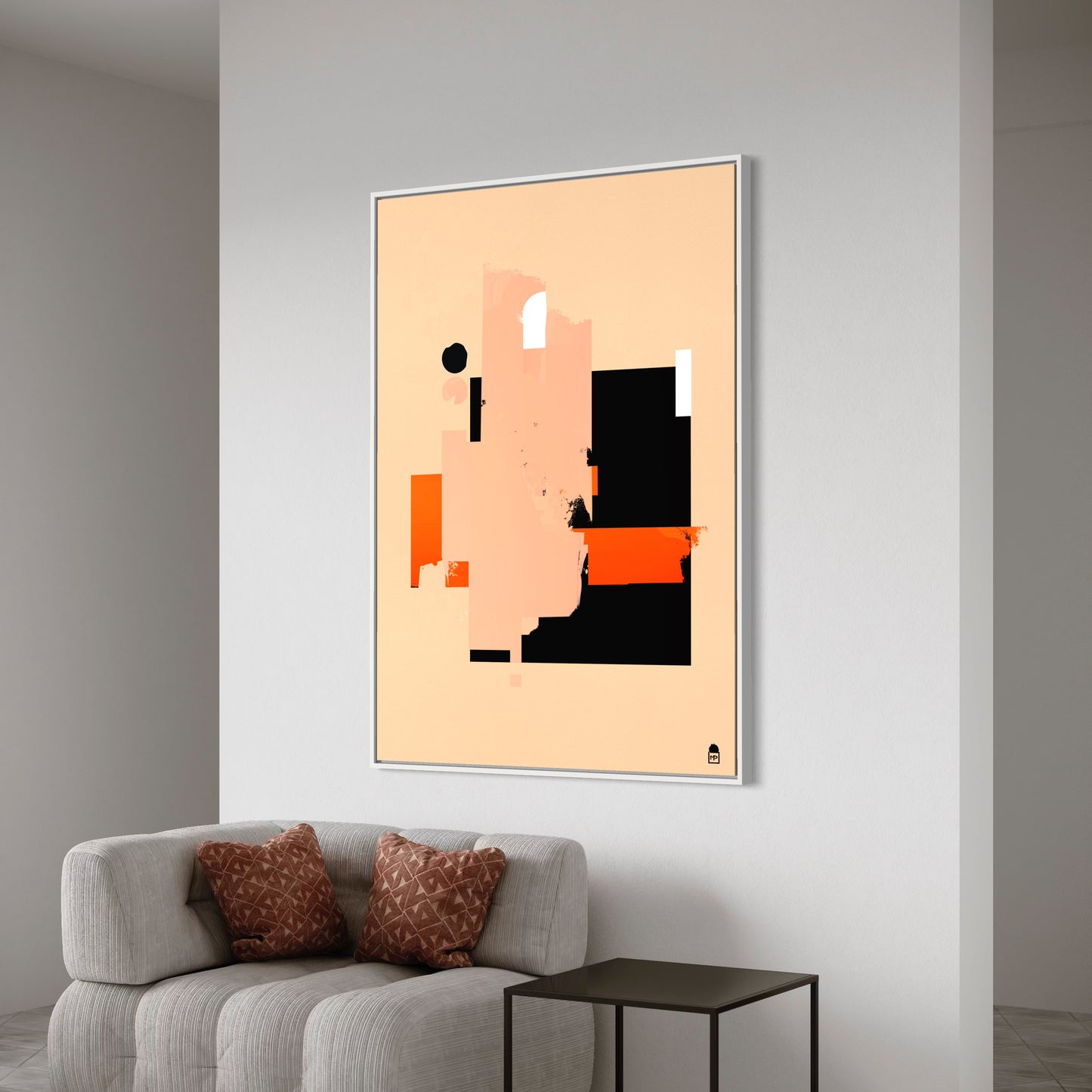 DUO DE COULEURS ABSTRAIT #1▪️🔸