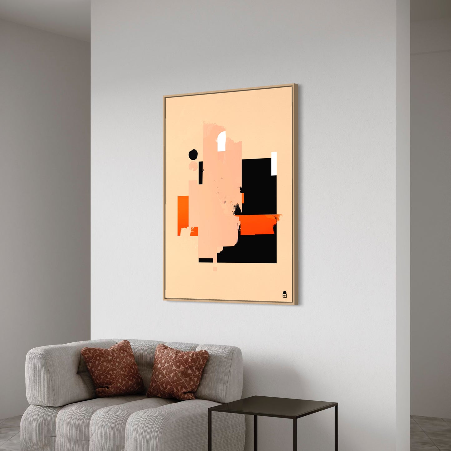 DUO DE COULEURS ABSTRAIT #1▪️🔸