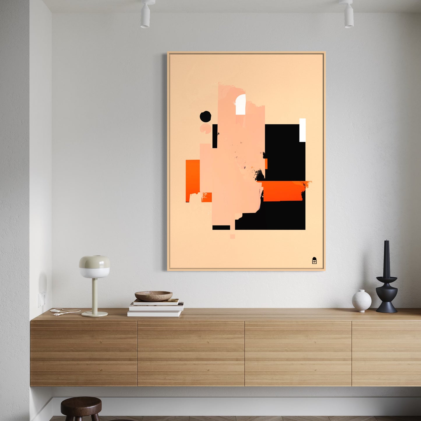 DUO DE COULEURS ABSTRAIT #1▪️🔸