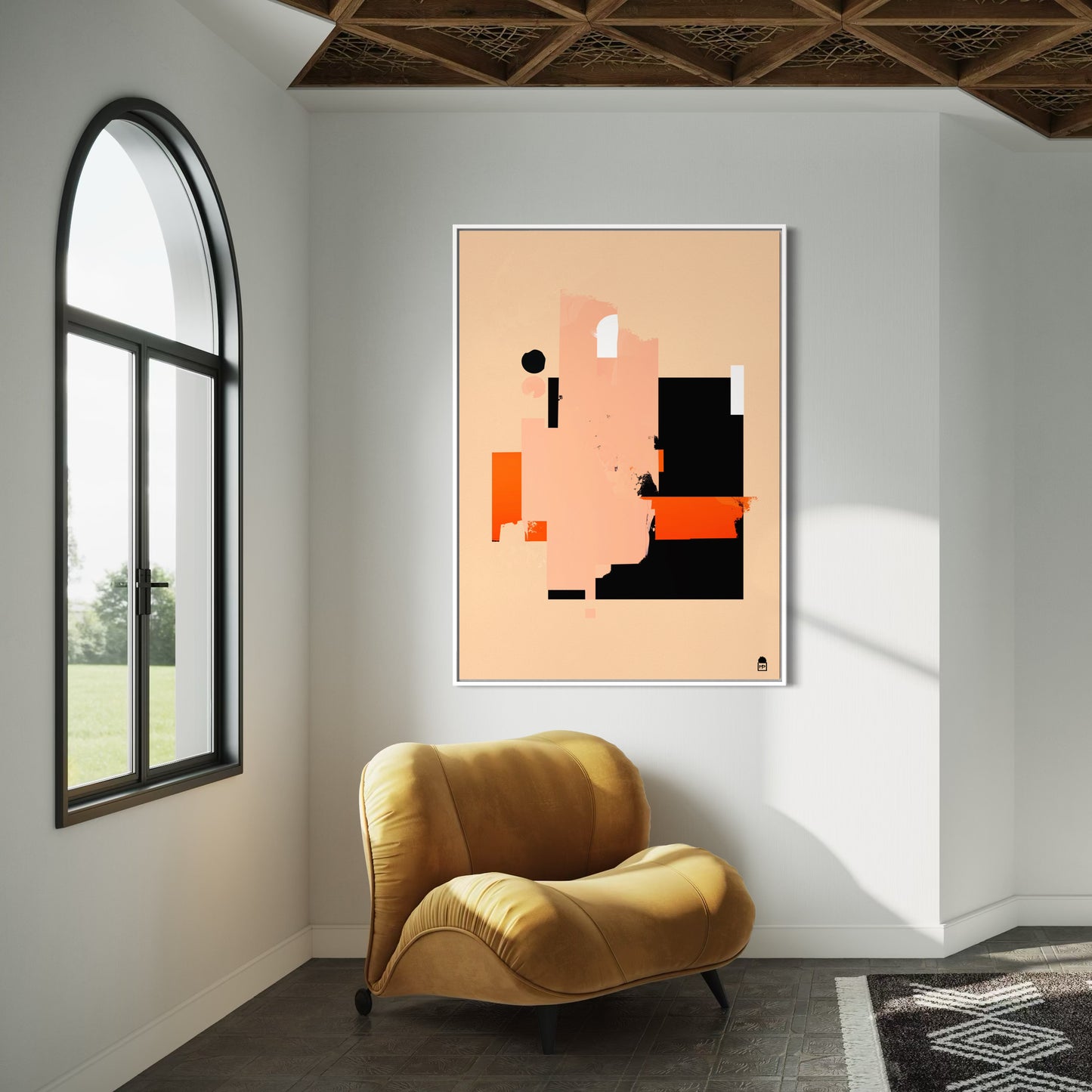 DUO DE COULEURS ABSTRAIT #1▪️🔸