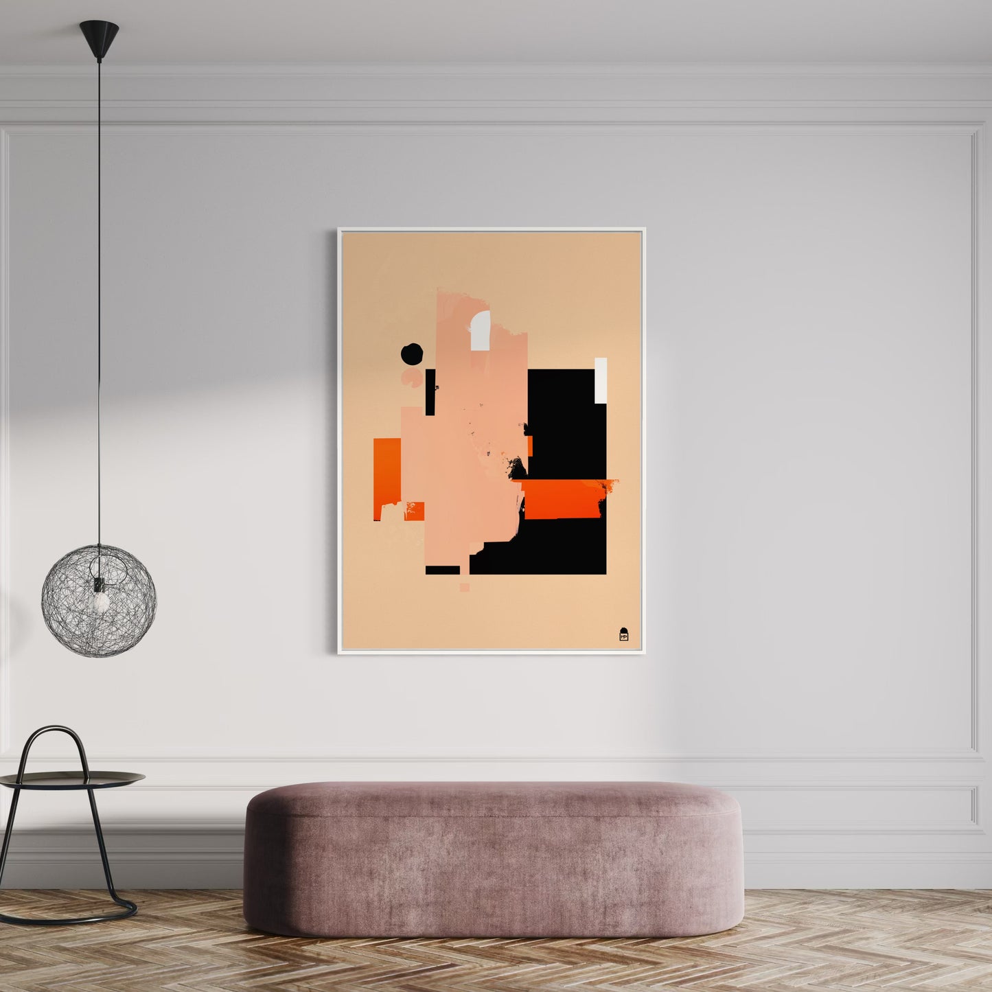 DUO DE COULEURS ABSTRAIT #1▪️🔸