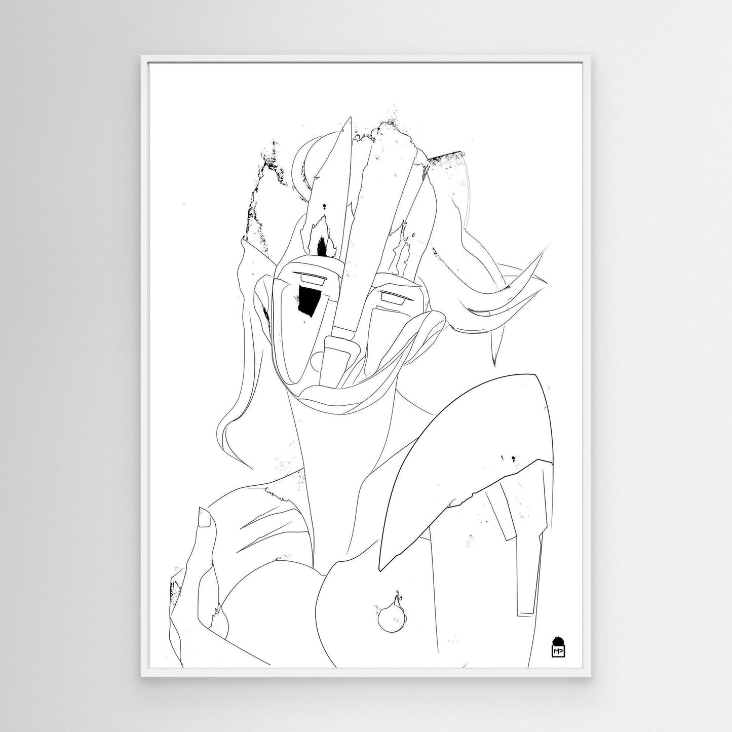 MADONE FACE OUTLINE
