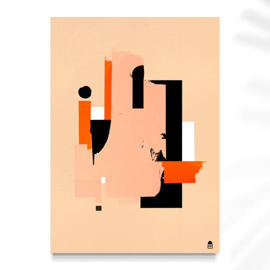 DUO DE COULEURS ABSTRAIT #2▪️🔸