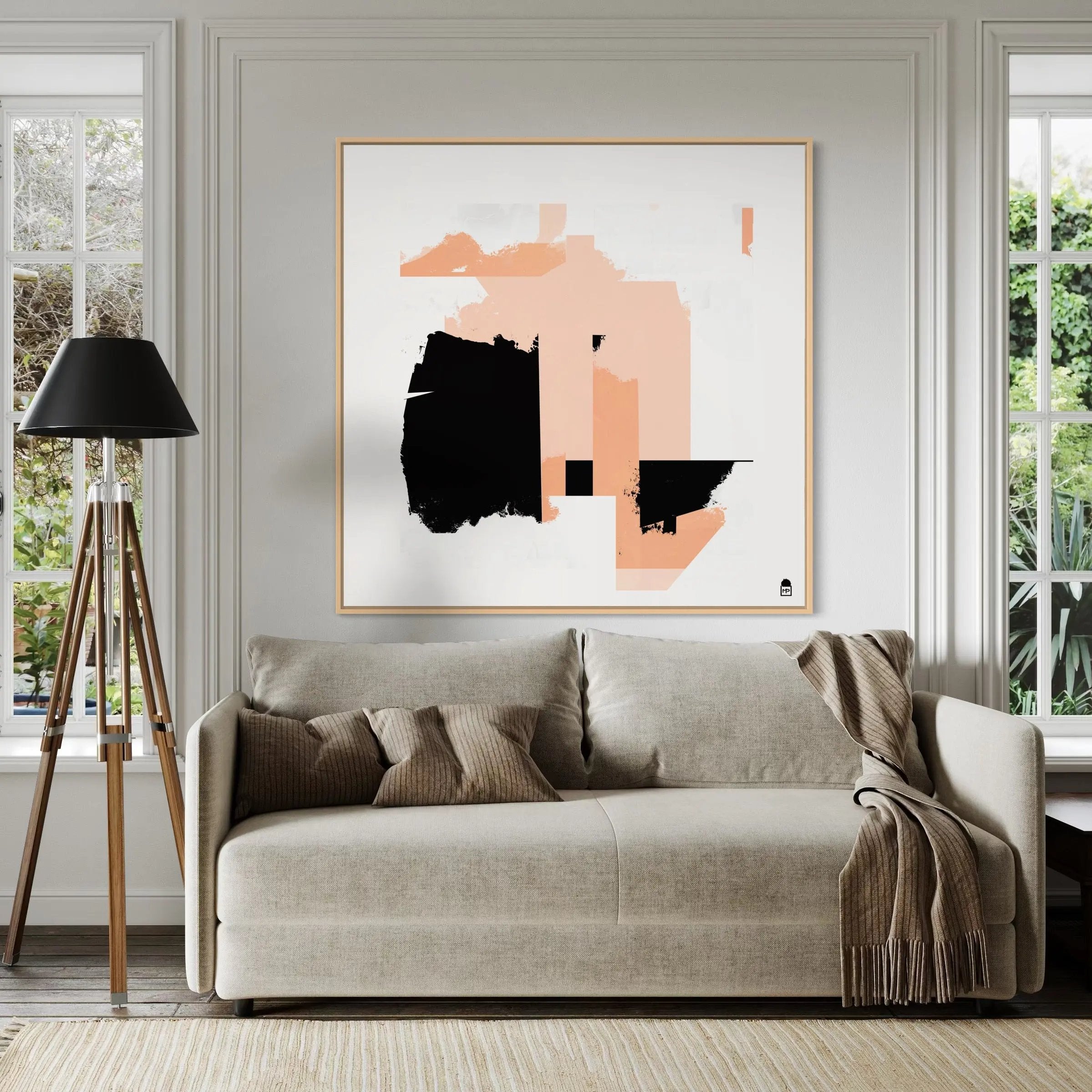 Artist Of Abstract Expressionism Geometric Harmony #1 - Matthieu