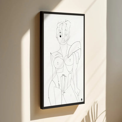 Courtesan Body Outline Printumo