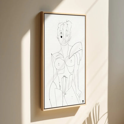 Courtesan Body Outline Printumo