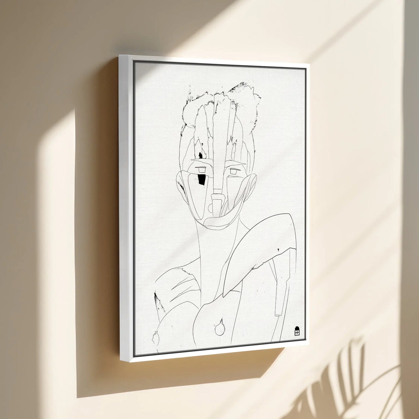 Courtesan Face Outline Printumo