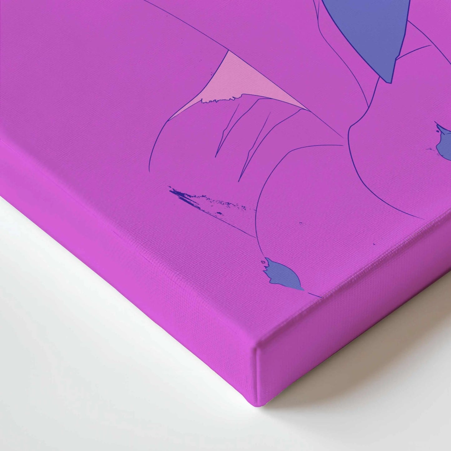 Courtesan Face Purple Printumo