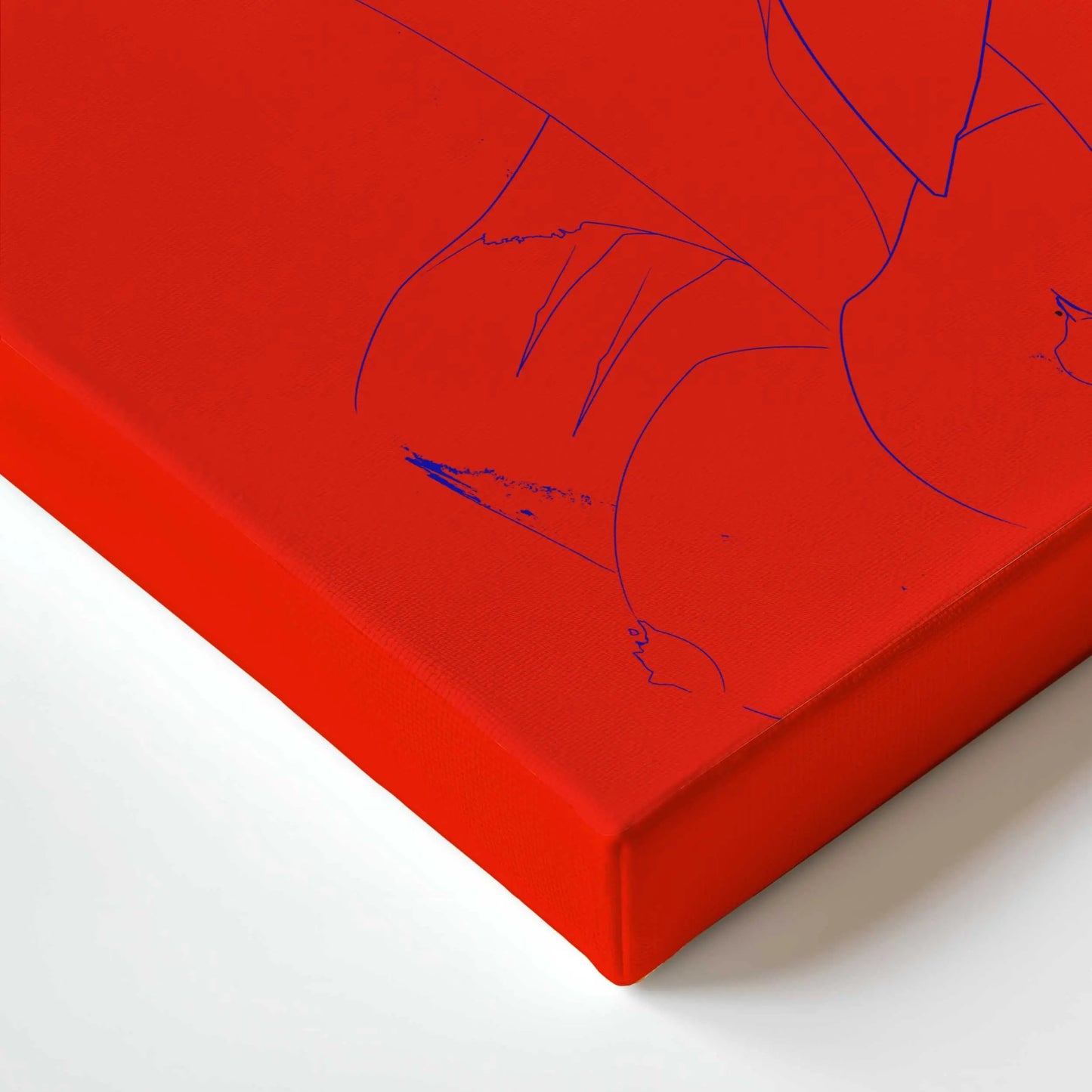 Courtesan Face Red Printumo