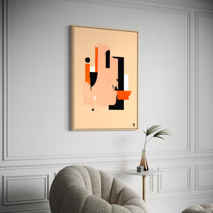 DUO DE COULEURS ABSTRAIT #2▪️🔸