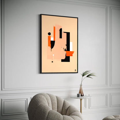 DUO DE COULEURS ABSTRAIT #2▪️🔸