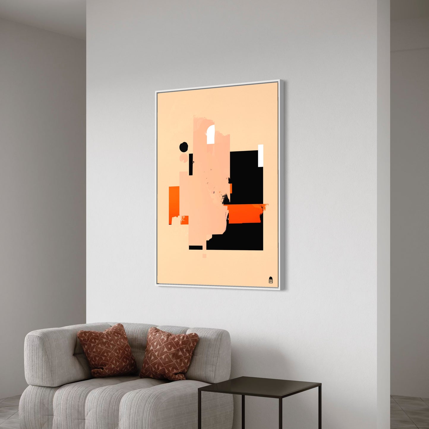 DUO DE COULEURS ABSTRAIT #1▪️🔸