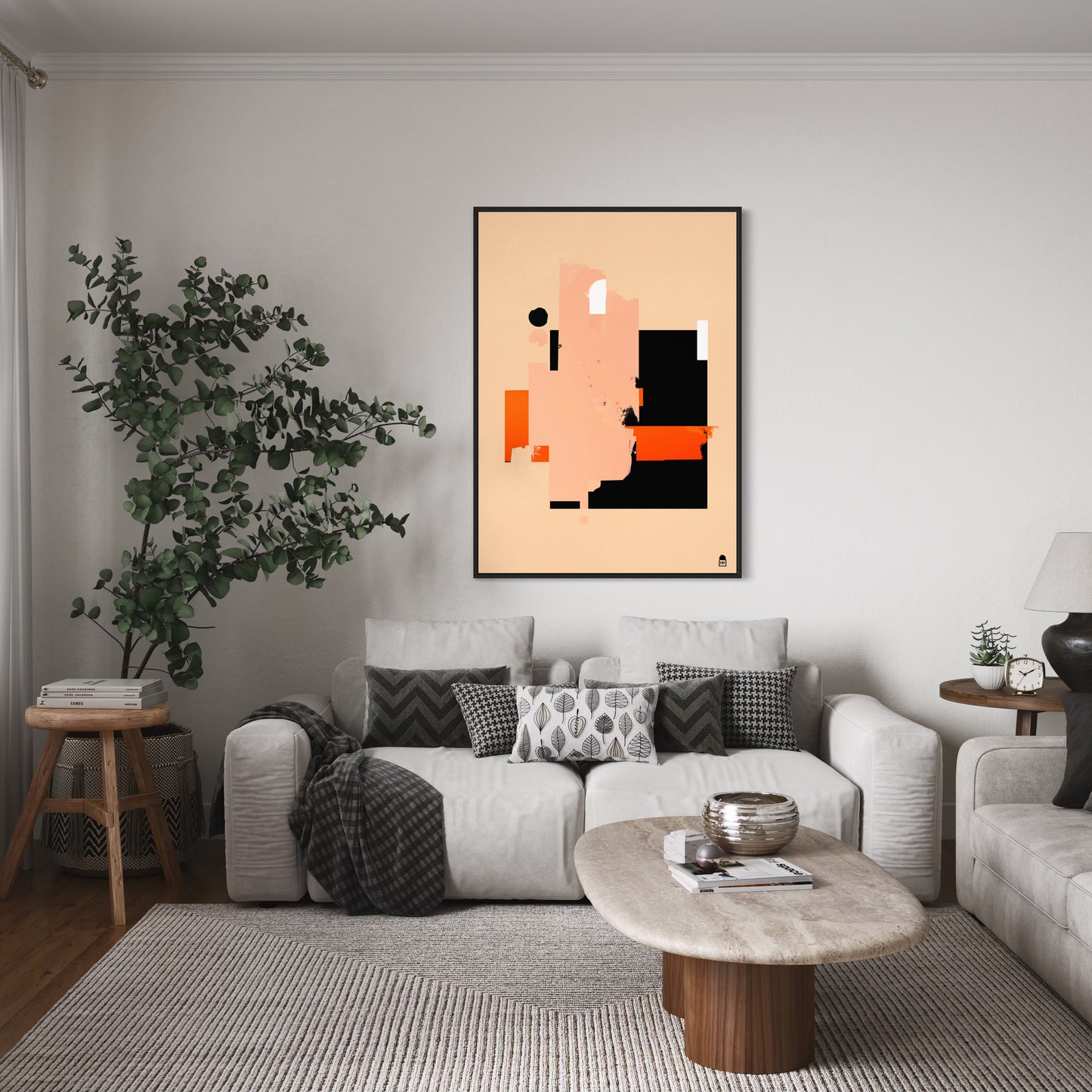 DUO DE COULEURS ABSTRAIT #1▪️🔸