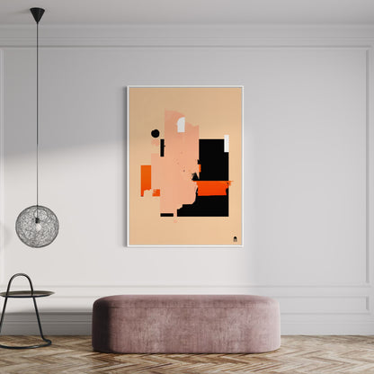 DUO DE COULEURS ABSTRAIT #1▪️🔸