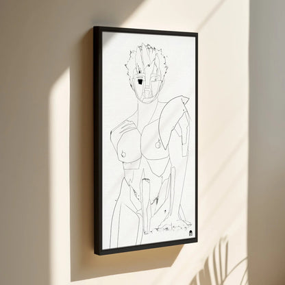 Warrior Body Outline Printumo