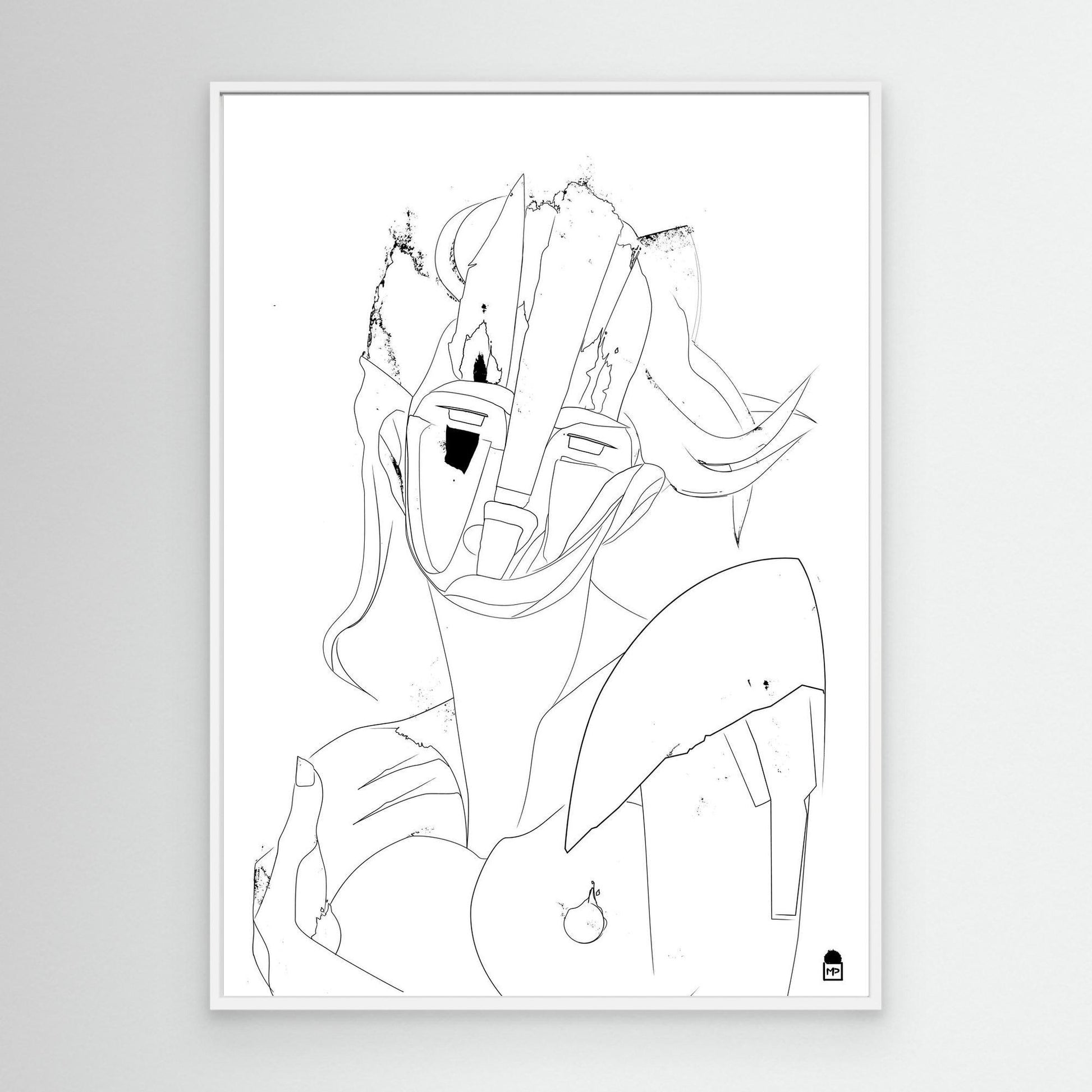 MADONE FACE OUTLINE