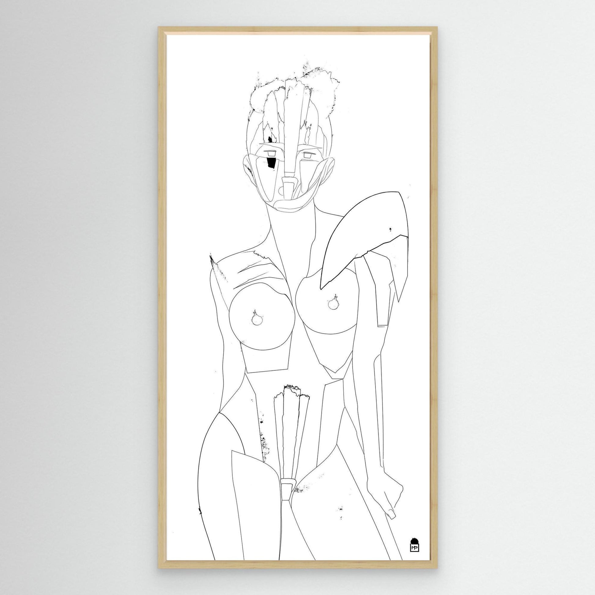 COURTESAN BODY OUTLINE