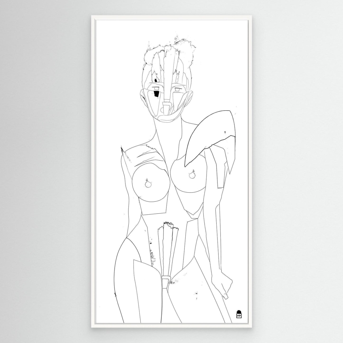 COURTESAN BODY OUTLINE